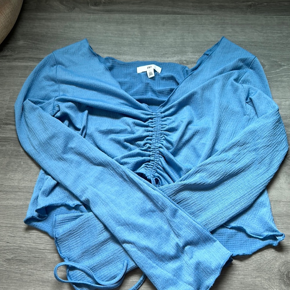 Blue top!